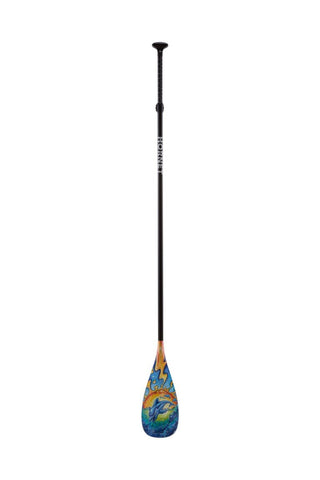 Dolphin B6 Kids SUP Paddle Rubber Edge SUP Paddle Design by Drew Brophy- 84 Square Inch Blade