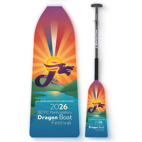 Pre-Order: Official IBCPC Commemorative Paddle Aix-Les-Bains - Pick Up in France
