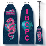 Pre-Order: IBCPC Pink Dragon Paddle. Pick Up in France