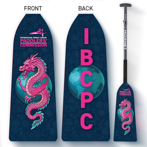 Pre-Order: IBCPC Pink Dragon Paddle. Pick Up in France