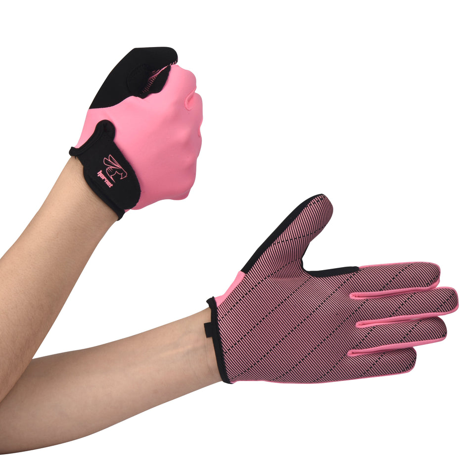 NEW Full Finger Light Pink Paddling Gloves Ideal for Dragon Boat