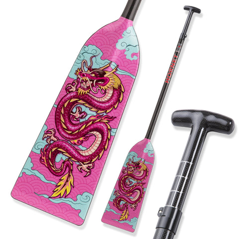 Pink Dragon STING G44 Adjustable Dragon Boat Paddle IDBF Approved