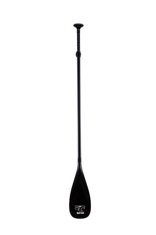 Black Carbon Fiber Standup Paddleboard All-Around Paddle by Hornet Watersports