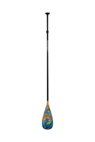 Dolphin B6 Kids SUP Paddle Rubber Edge SUP Paddle Design by Drew Brophy- 84 Square Inch Blade