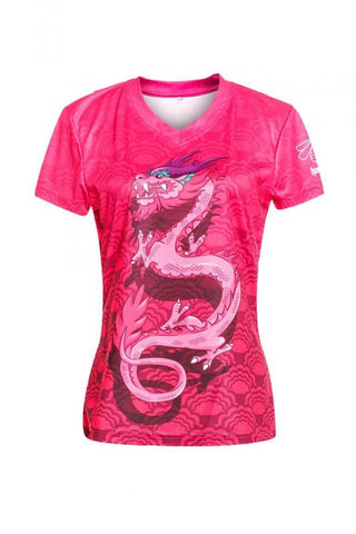 Pink Dragon Short Sleeve Shirt